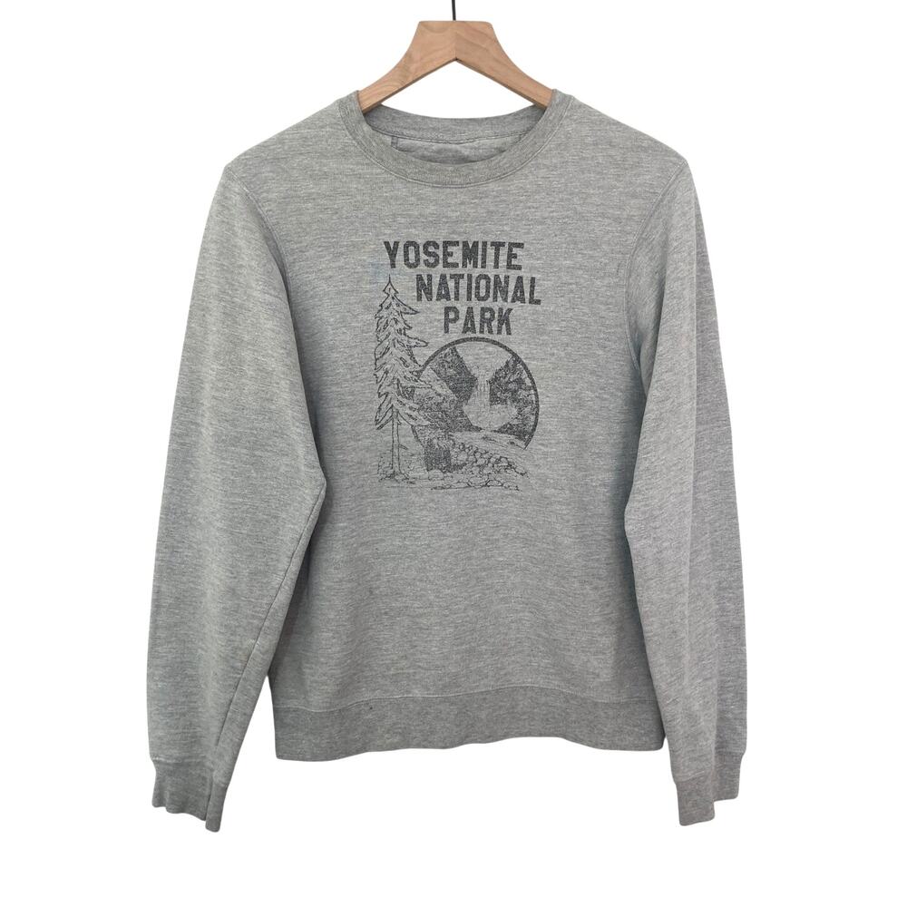 Vintage Yosemite National Park Gritty Boho Outdoor Adventure Hiking Sweatshirt
